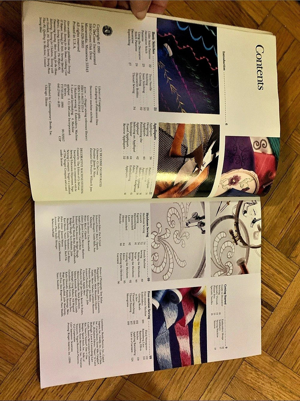 SINGER Decorative Machine Stitching (Singer Sewing Reference Library) Sewing - Picture 2 of 4
